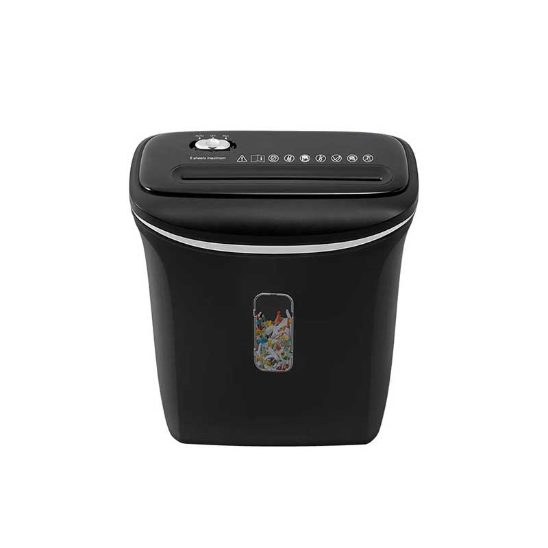 OS506C 6 Sheet Cross Cut Paper Shredder