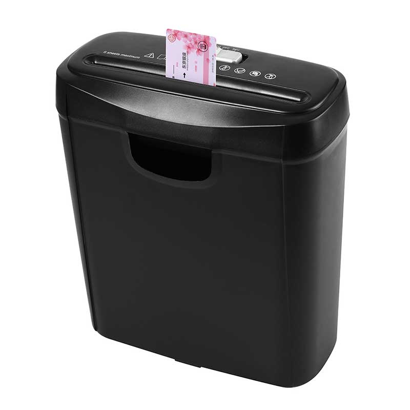 OS606S 6 Sheet Strip Cut Paper Shredder