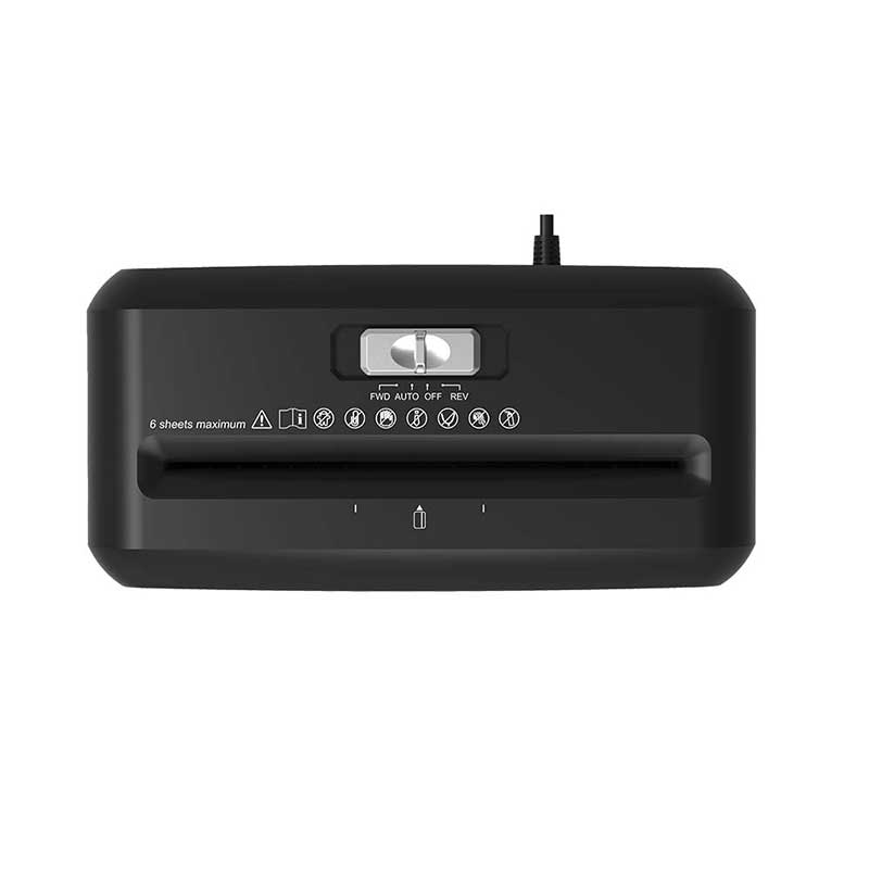 OS607S 6 Sheet Strip Cut Paper Shredder