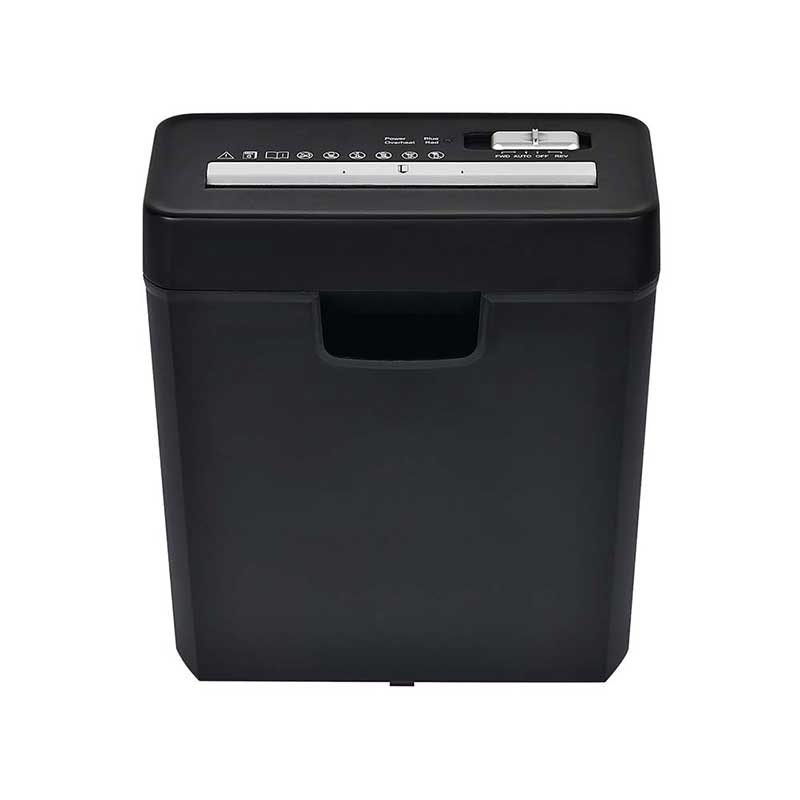 OS611S 6 Sheet Strip Cut Paper Shredder