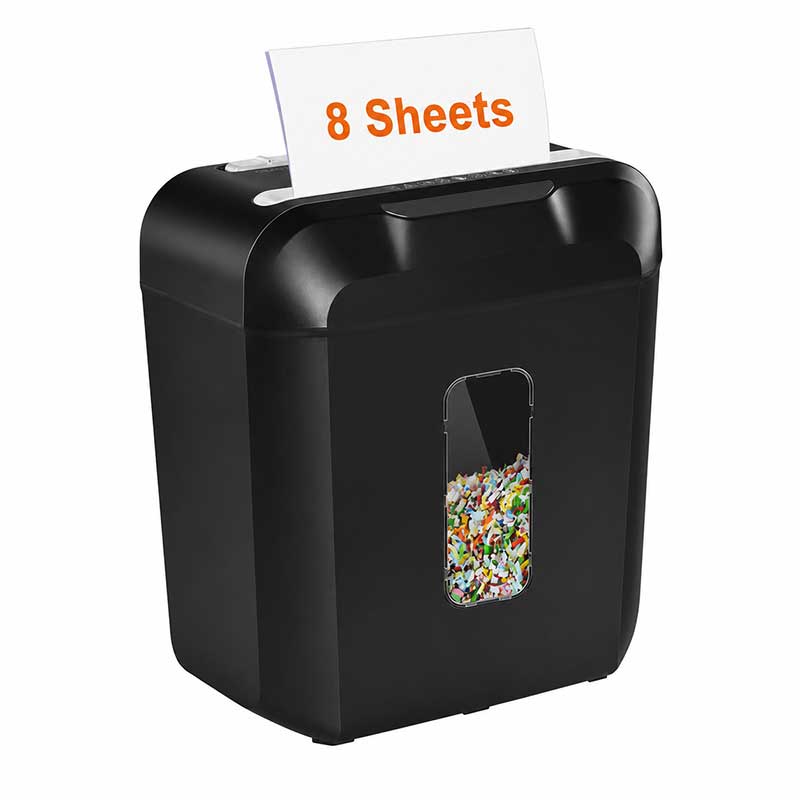 OS808-8C 8 Sheet Cross Cut Paper Shredder