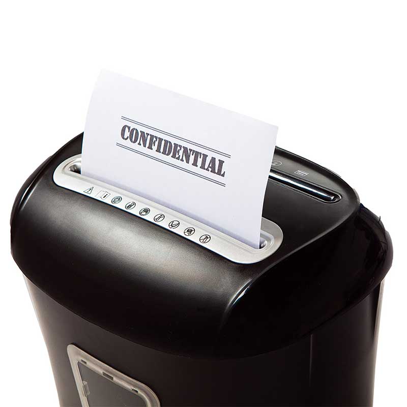OS1004D 10 sheets cross cut shredder