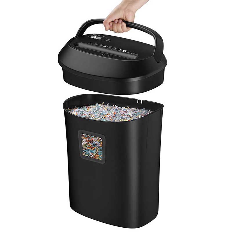 OS1201C 12 sheets cross cut shredder