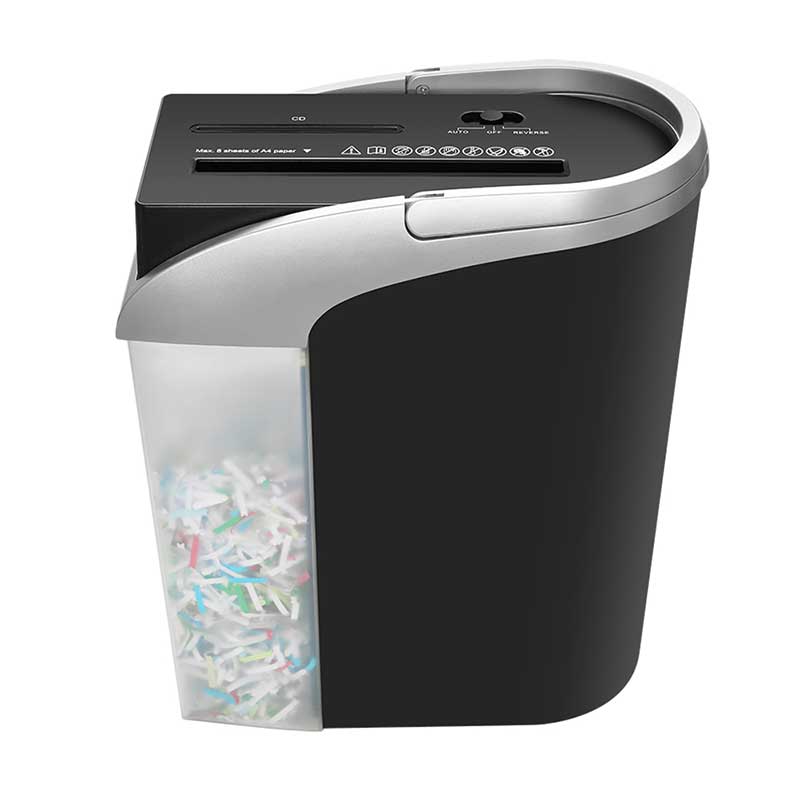 OS1206D 12 sheets cross cut shredder with detachable bin