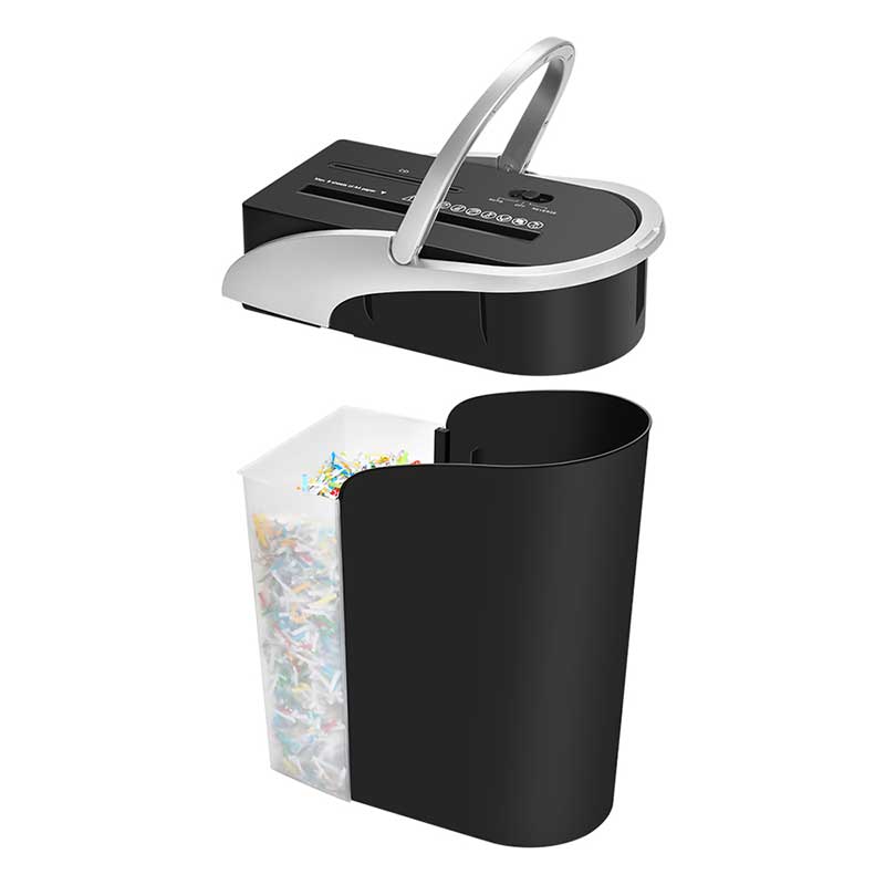 OS1206D 12 sheets cross cut shredder with detachable bin