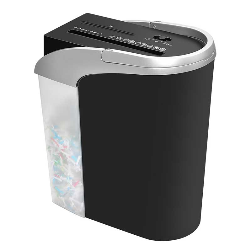 OS1206D 12 sheets cross cut shredder with detachable bin