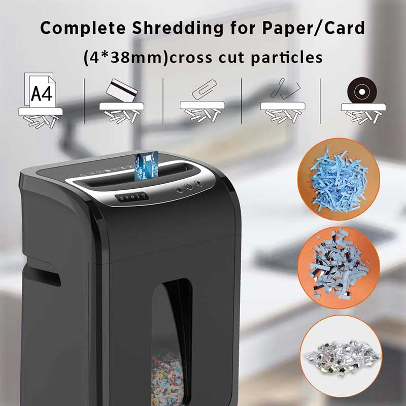 OS901-15C 15 sheets cross cut shredder