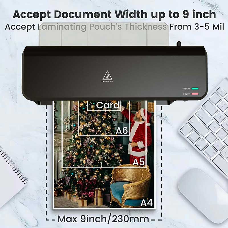 OL261T A4 Hot and Cold Laminator with Paper Tray