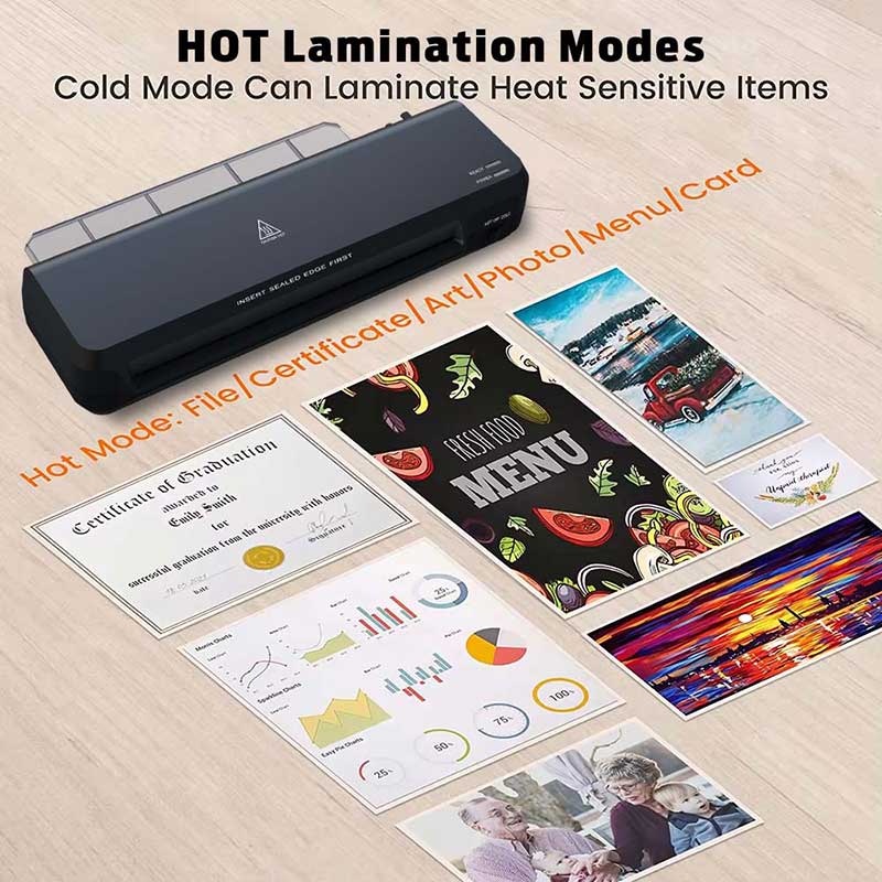 OL261T A4 Hot and Cold Laminator with Paper Tray
