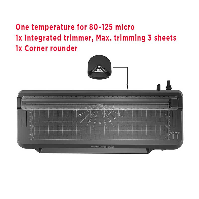 OL292 3 in 1 Combo Laminator A4 Laminator