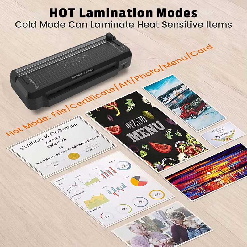 OL292 3 in 1 Combo Laminator A4 Laminator