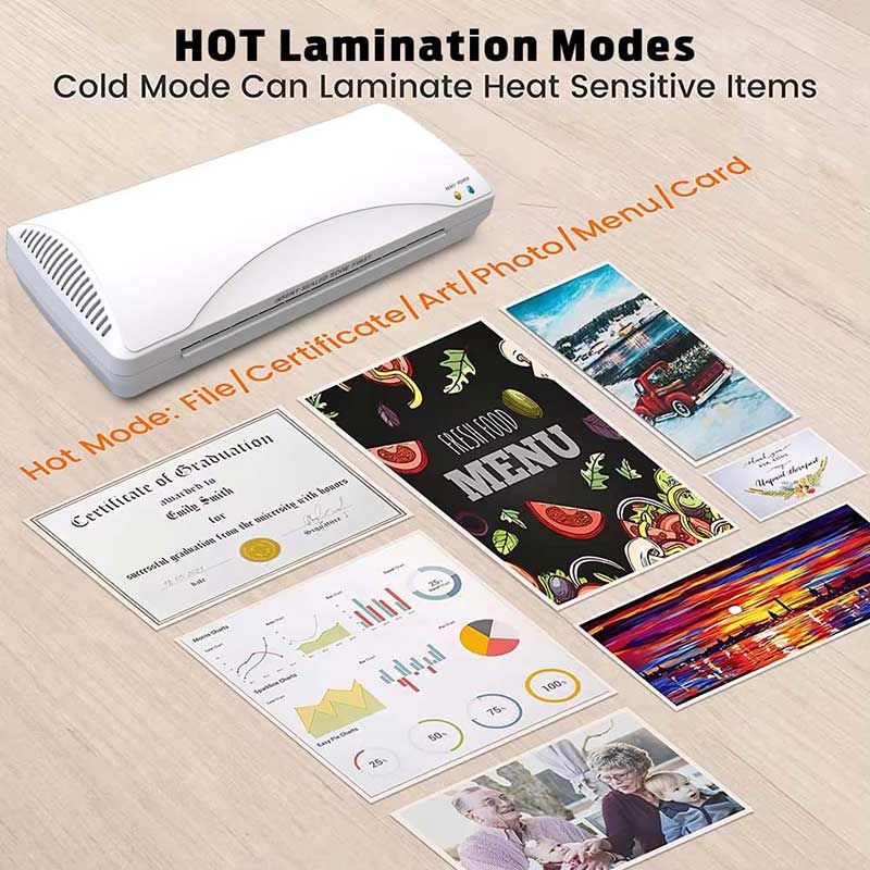 OL283E Hot and Cold A4 Laminator