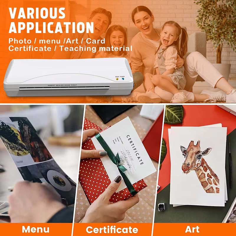 OL283E Hot and Cold A4 Laminator