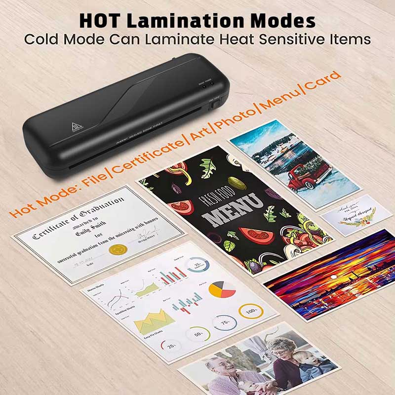 OL285N A4 Hot Cold laminator