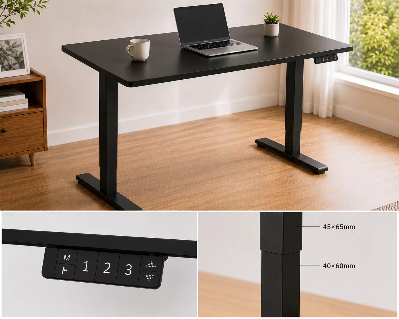 ES6 Single Motor Standing Desk