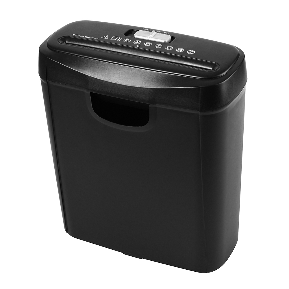 OS606S 6 Sheet Strip Cut Paper Shredder