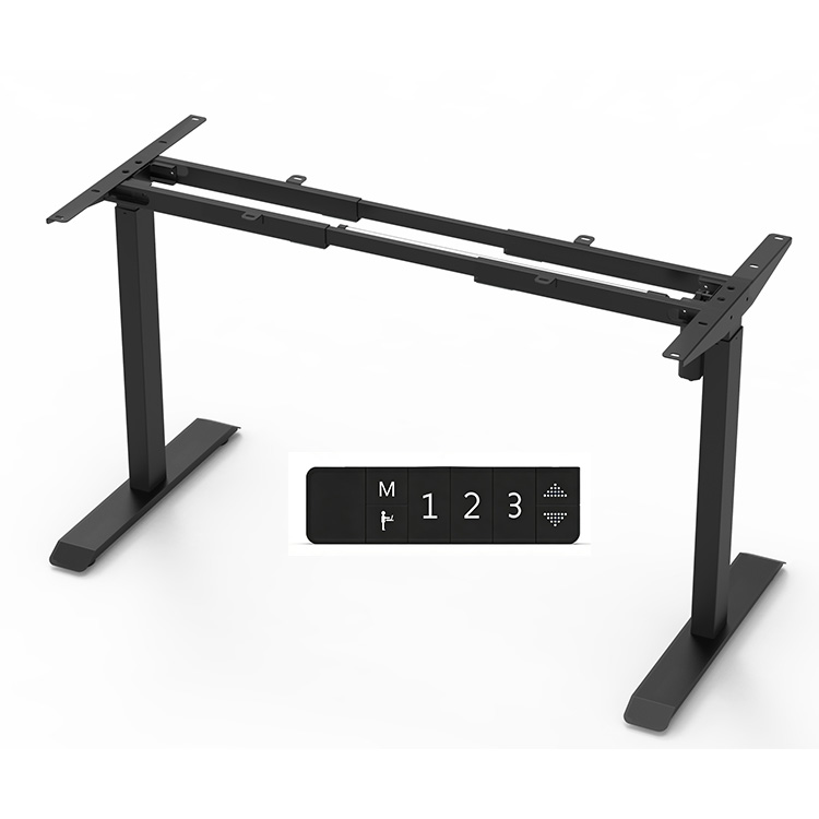 ES14-F Single Motor Standing Desk Frame