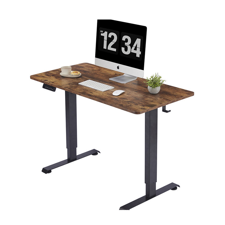 Contemporary Multifunctional Small One Motor Standing Desk For Room