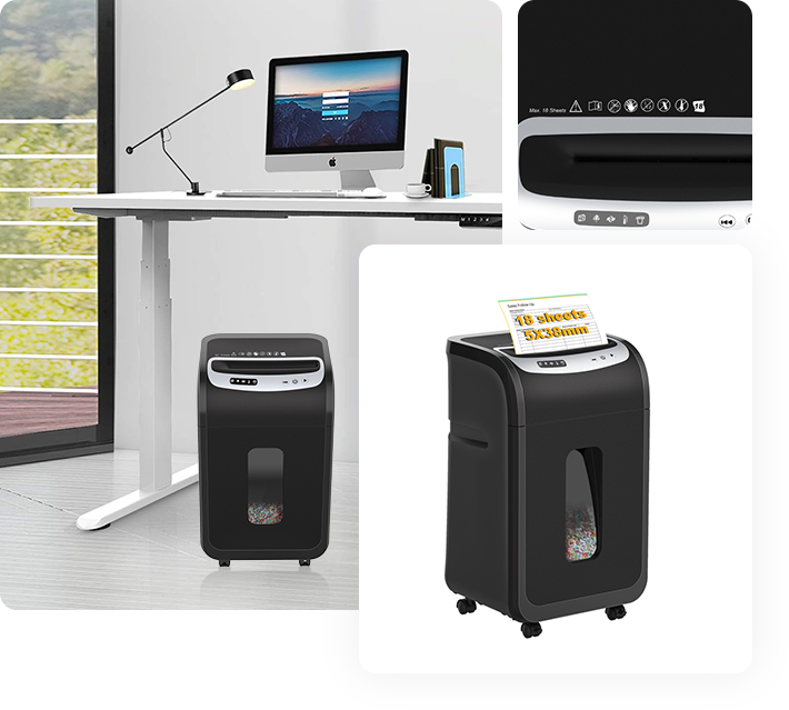 Heavy Duty Paper/Card Shredder For Home